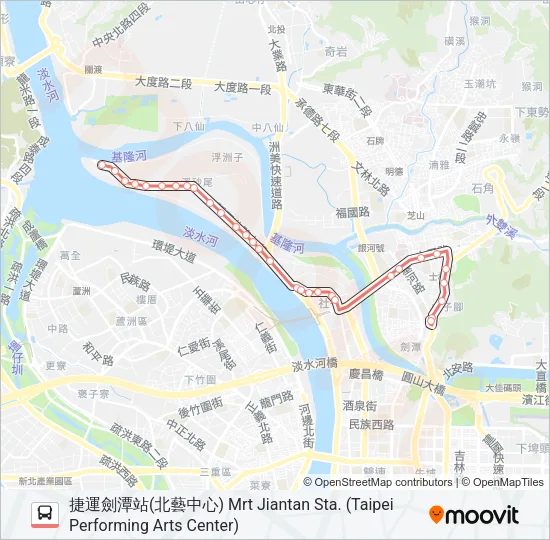 巴士紅10的線路圖