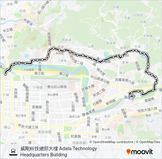 247區 Bus Line Map