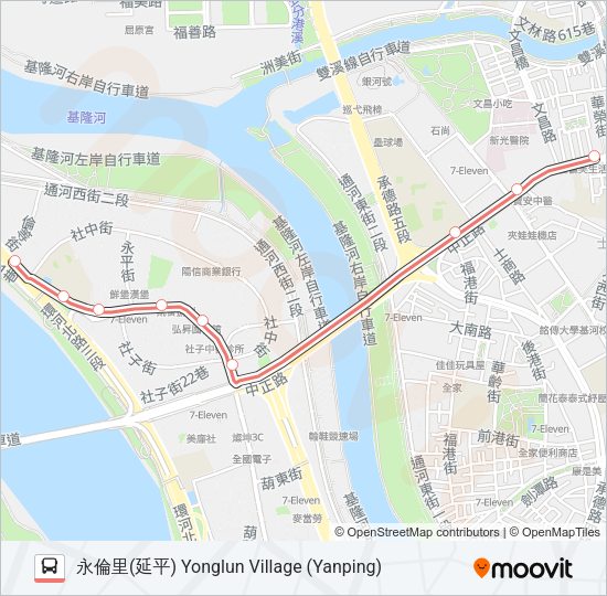 紅10區 Bus Line Map