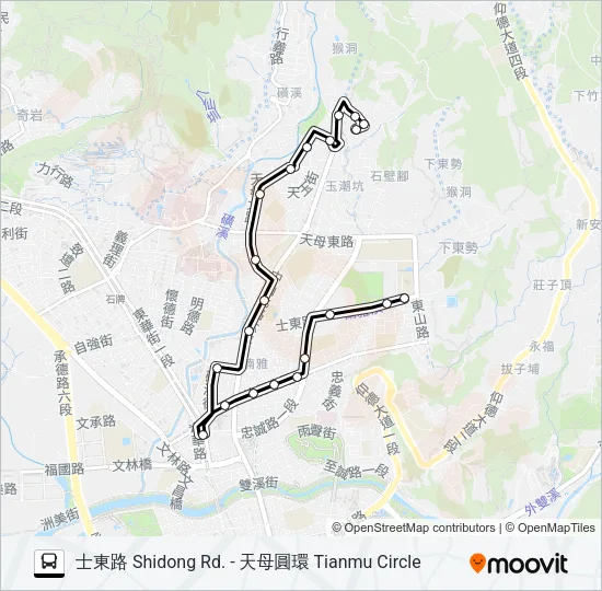 市民小巴11 Bus Line Map