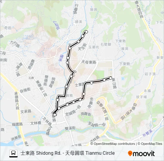 市民小巴11 Bus Line Map