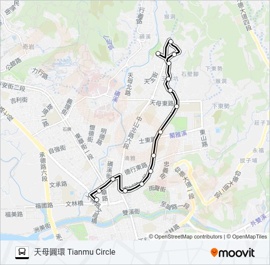 市民小巴16 bus Line Map