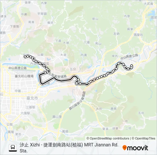 955路 Bus Line Map