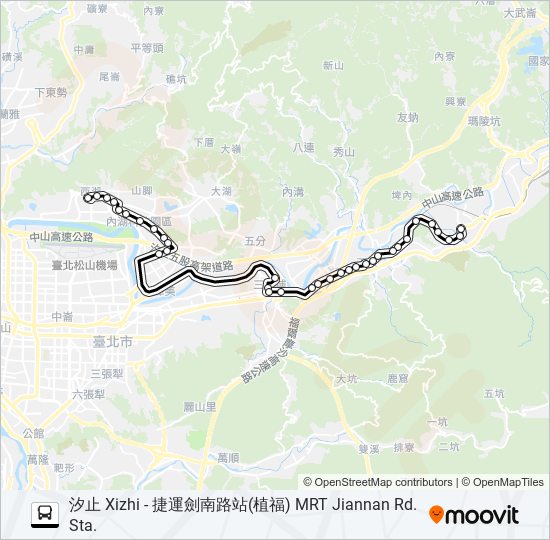 955路 bus Line Map