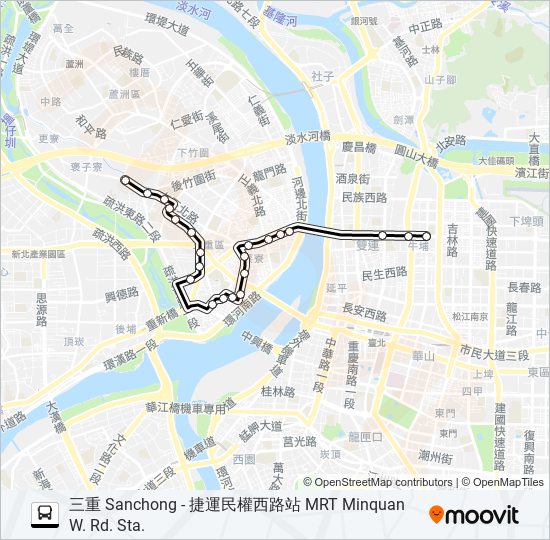 227區 bus Line Map