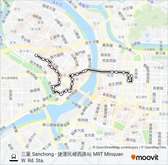227區 Bus Line Map