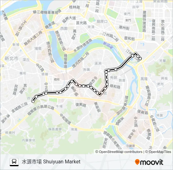 311區 Bus Line Map