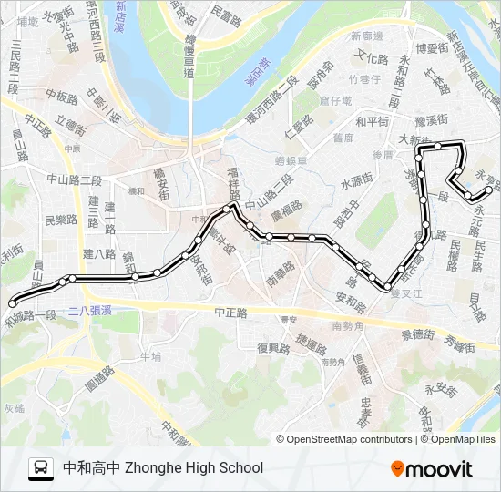 311區 Bus Line Map