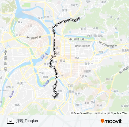 304重慶 Bus Line Map