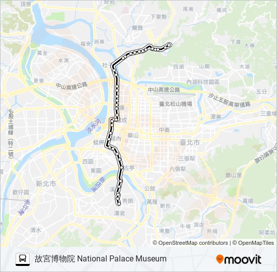 304重慶 bus Line Map