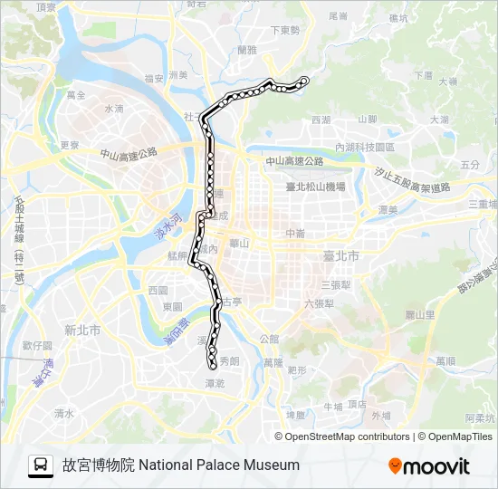 304重慶 Bus Line Map