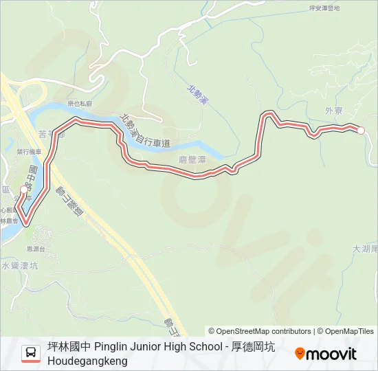 F724 Bus Line Map