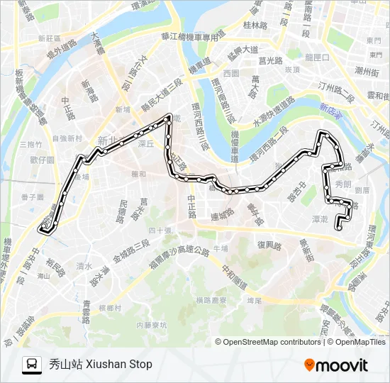 51 Bus Line Map