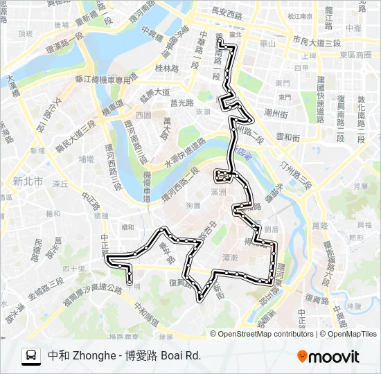 241 Bus Line Map