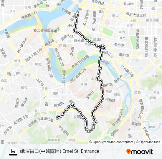 242 Bus Line Map