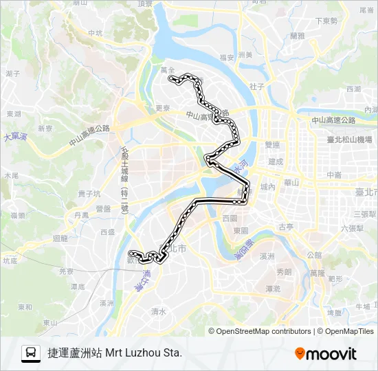 264 Bus Line Map