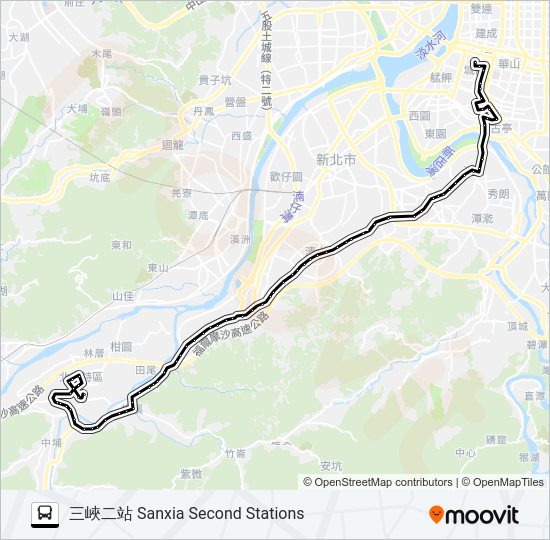 706 bus Line Map