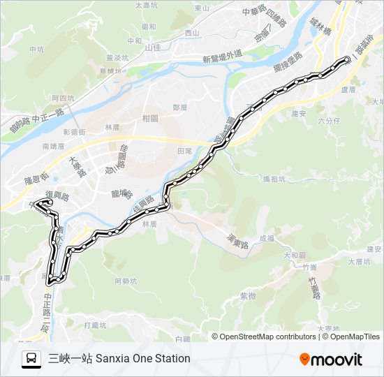 812 bus Line Map