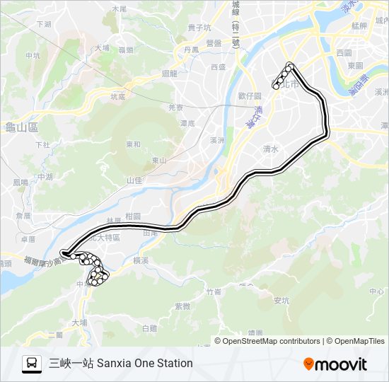 910 bus Line Map