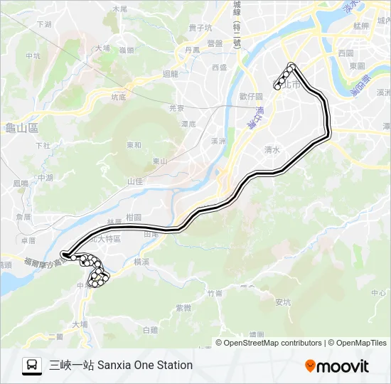 910 Bus Line Map