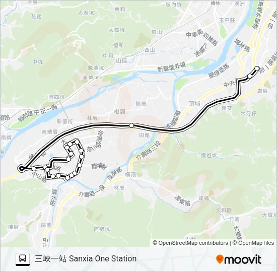 916 Bus Line Map