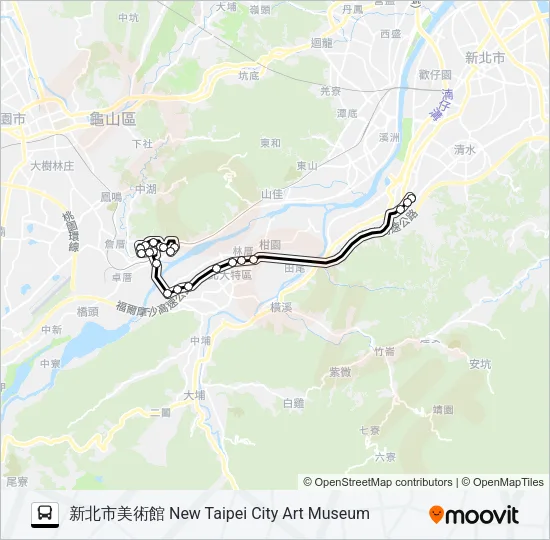 917 Bus Line Map