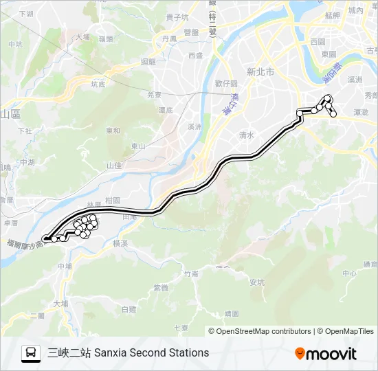 921 Bus Line Map