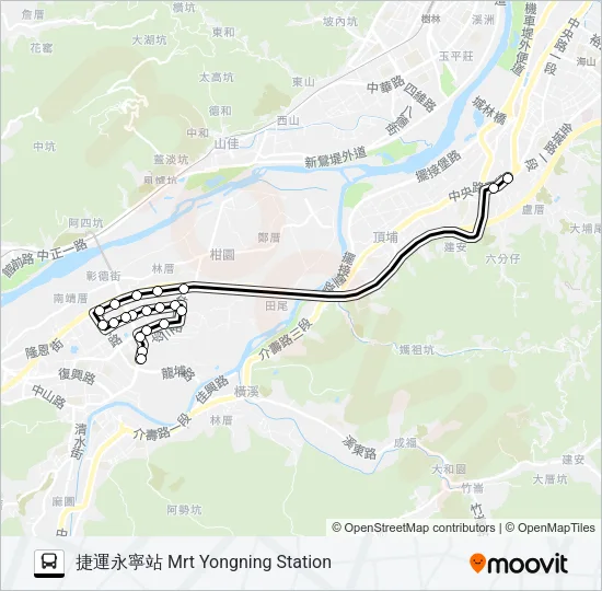 922 Bus Line Map