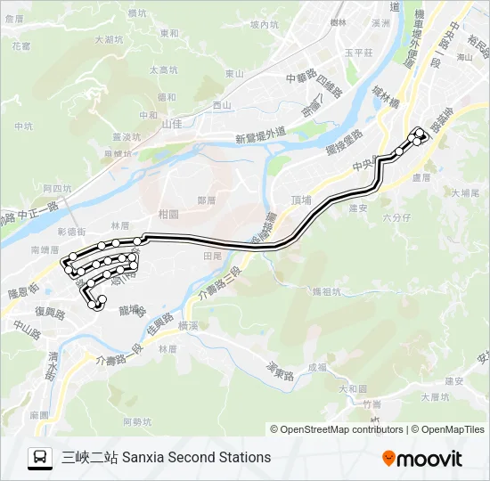 922 Bus Line Map