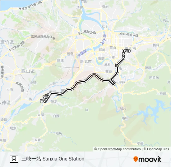 939 Bus Line Map