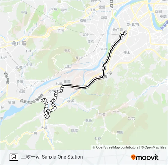 940 Bus Line Map