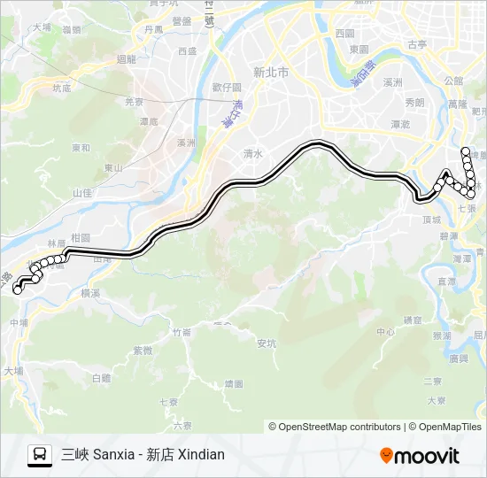 941 Bus Line Map