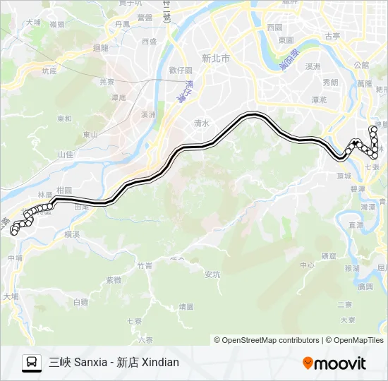 941 Bus Line Map