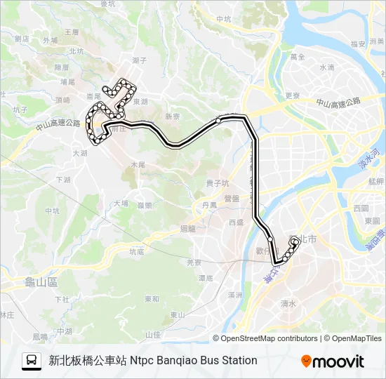 948 Bus Line Map