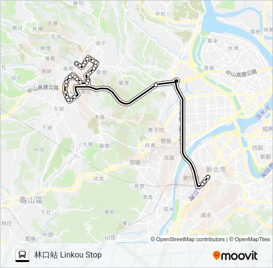 948 Bus Line Map