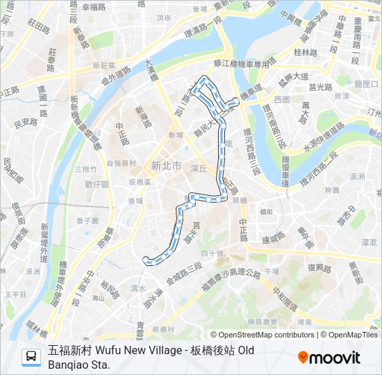 藍31 Bus Line Map