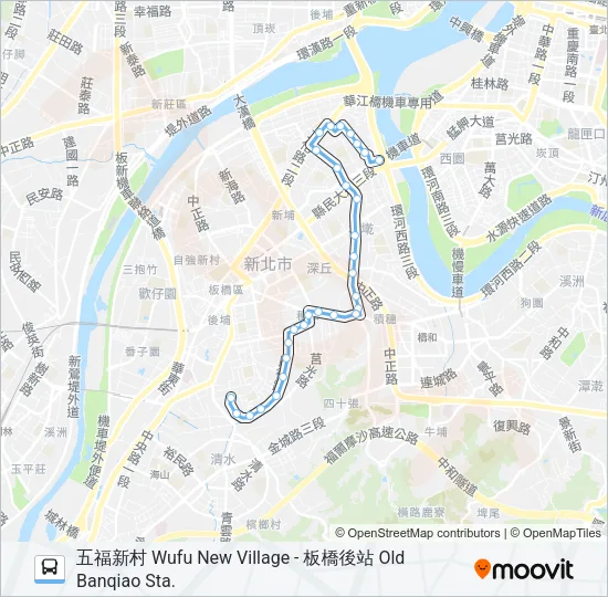 藍31 Bus Line Map