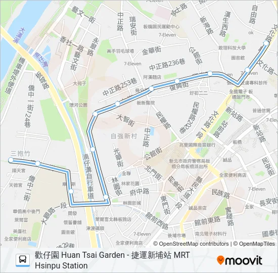 藍35 Bus Line Map