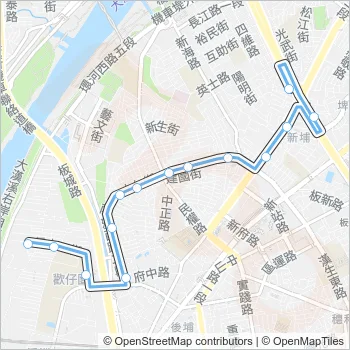 藍35 Bus Line Map