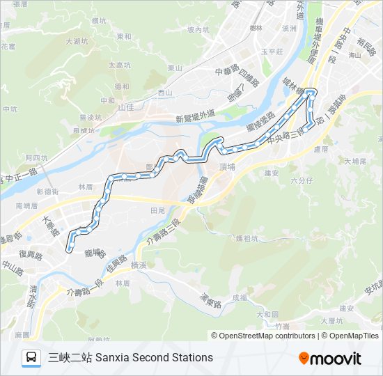 藍43 bus Line Map