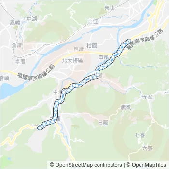 藍46 Bus Line Map