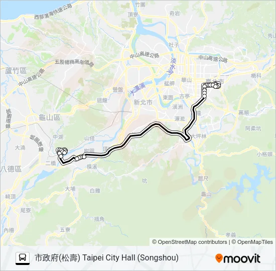 939副 Bus Line Map