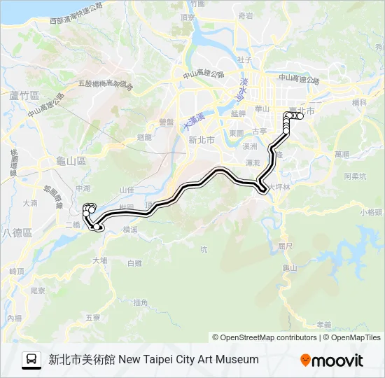939副 Bus Line Map