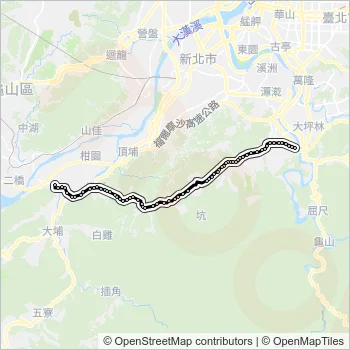 779三峽一站 Bus Line Map