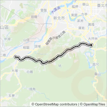 779三峽一站 Bus Line Map