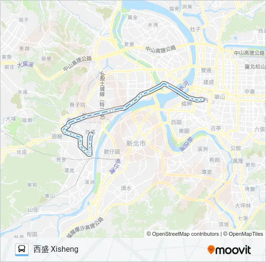 藍2  Line Map