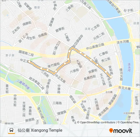 橘12  Line Map