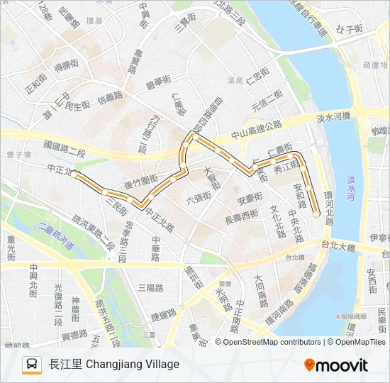橘12  Line Map