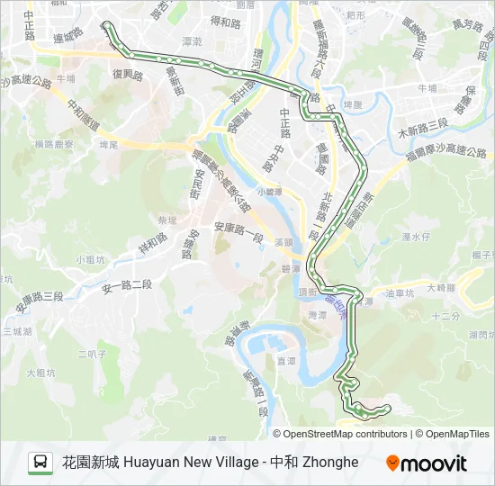 綠3 Bus Line Map