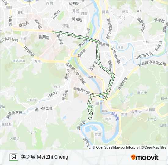 綠6 Bus Line Map